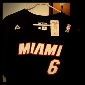 Lebron James Miami Heat Names and #s T